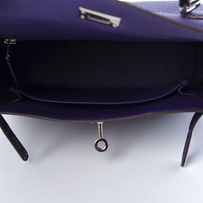 Hermes Togo Kelly Retourne 25 Iris 4 of 8