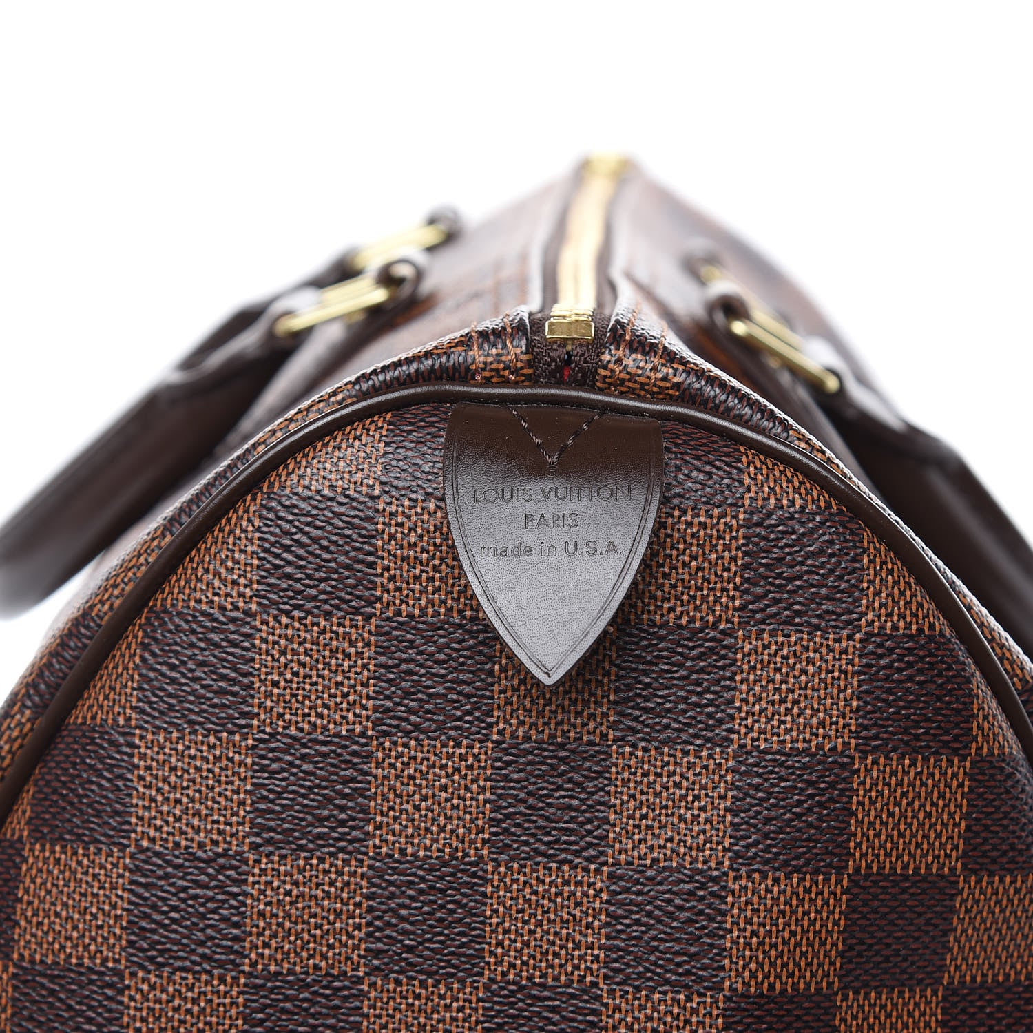 Louis Vuitton Damier Ebene Speedy 35 7 of 9