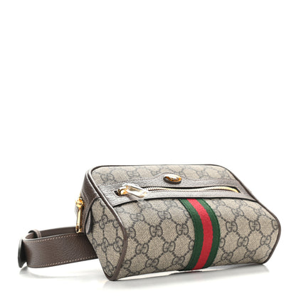 Gucci GG Supreme Monogram Small Ophidia Belt Bag 75 30 Dark Brown 4 of 10