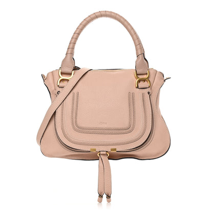 Chloe Calfskin Medium Marcie Satchel Blush Nude 1 of 16