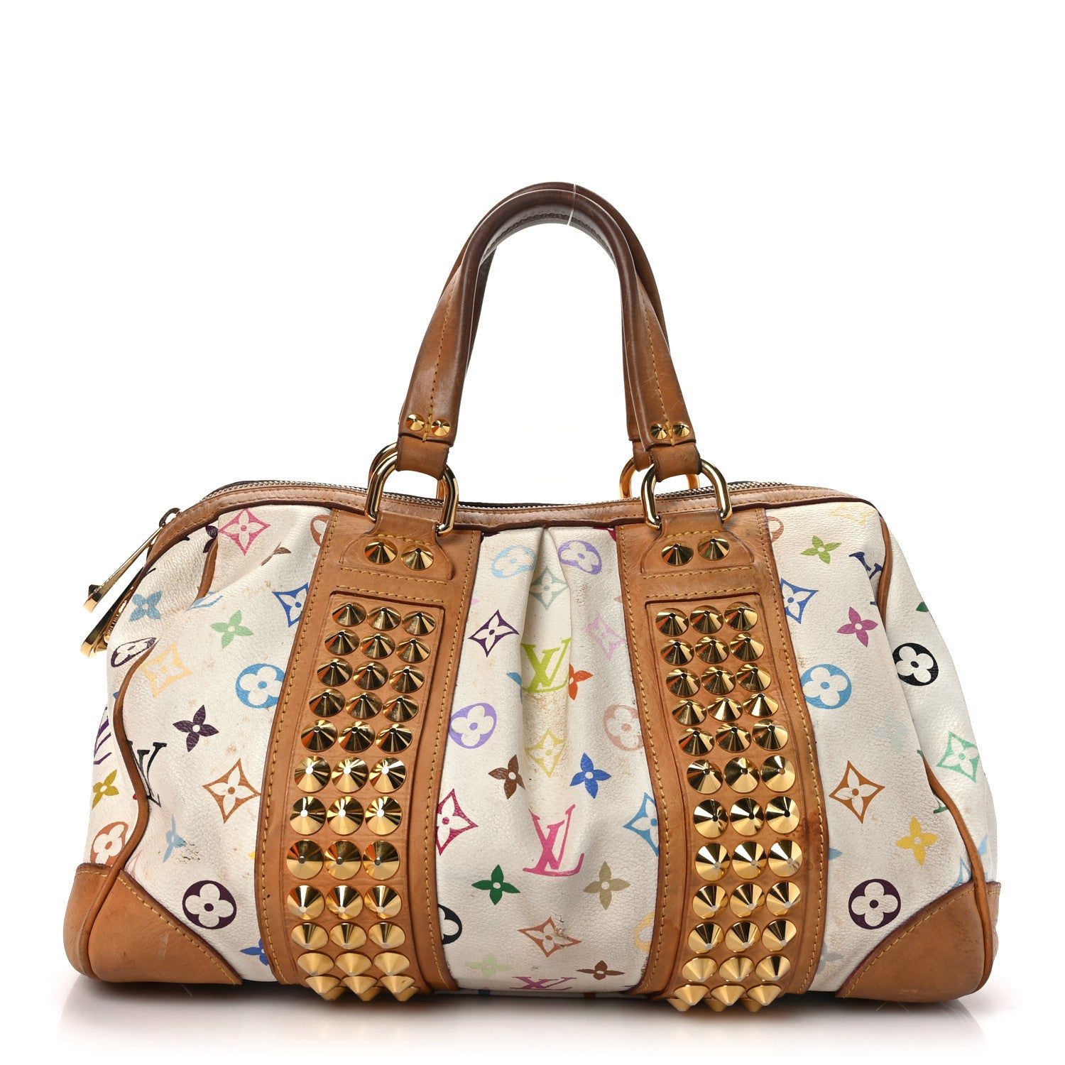 Louis Vuitton Monogram Multicolor Courtney MM White 1 of 13