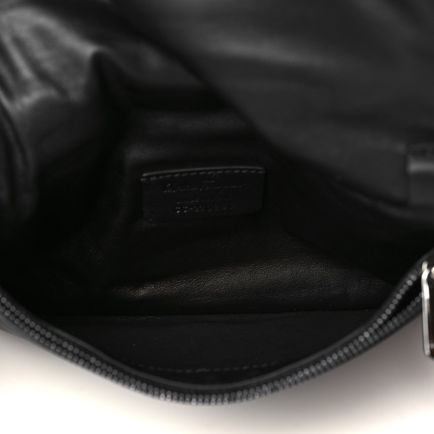 Calfskin Mini Viva Bow Shoulder Bag Black