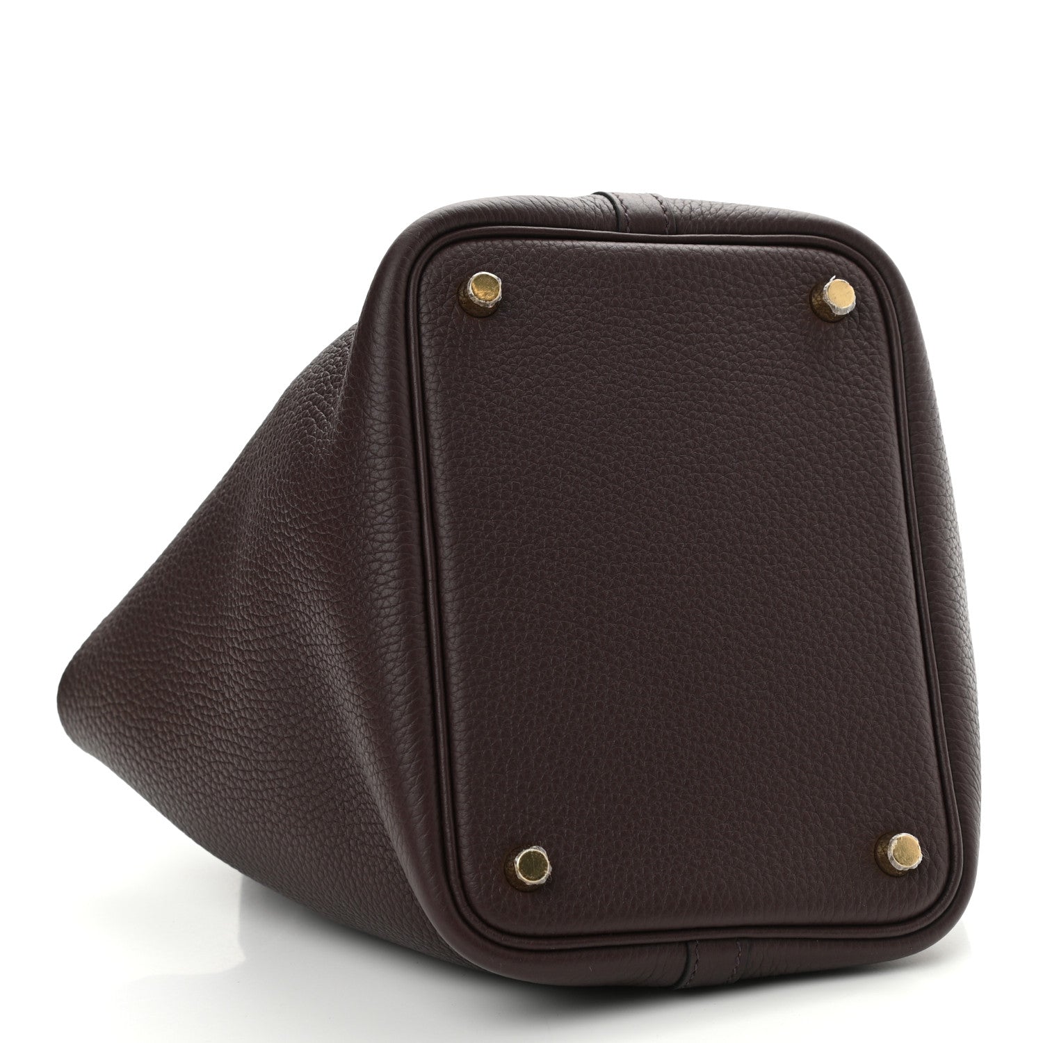 Hermes Taurillon Clemence Picotin Lock 18 PM Rouge Sellier 3 of 8