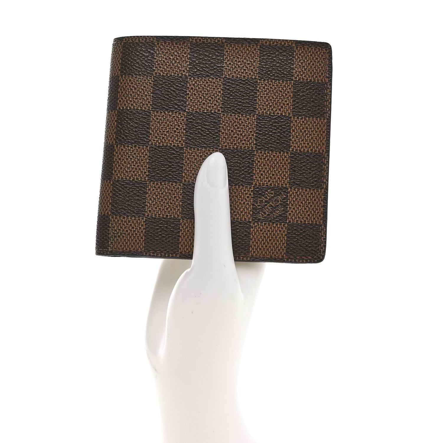 Louis Vuitton Damier Ebene Marco Wallet 2 of 9