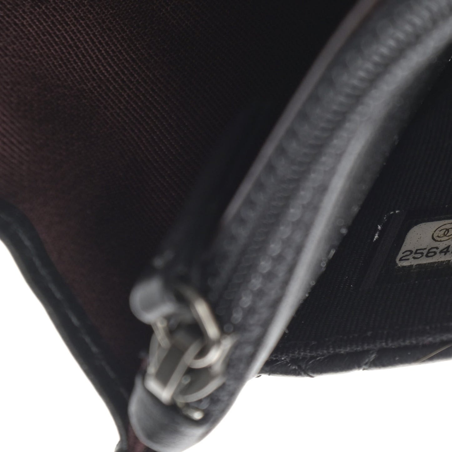 Aged Calfskin Quilted Reissue Wallet On Chain WOC Black
