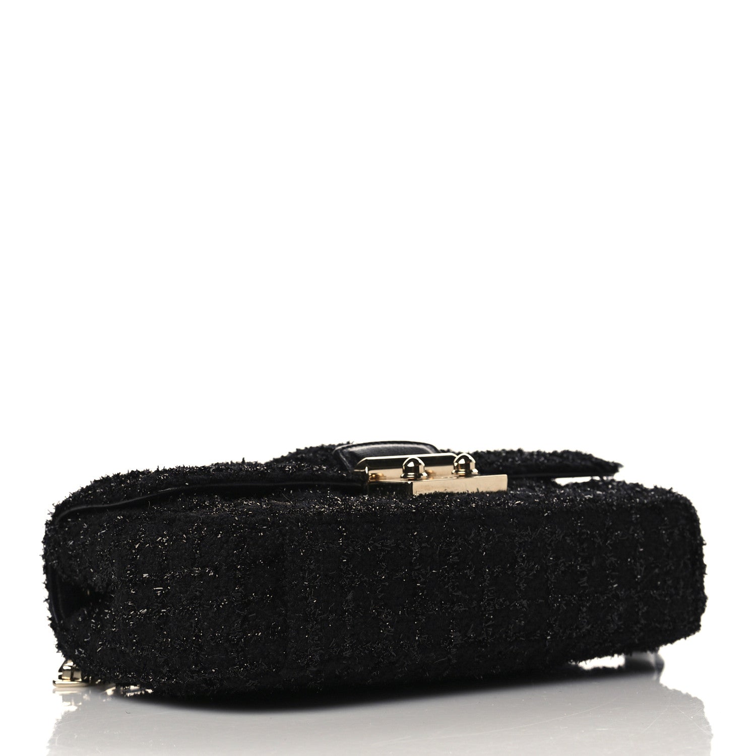 Christian Dior Tweed Miss Dior Pouch Black 4 of 9