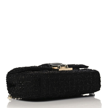 Christian Dior Tweed Miss Dior Pouch Black 4 of 9