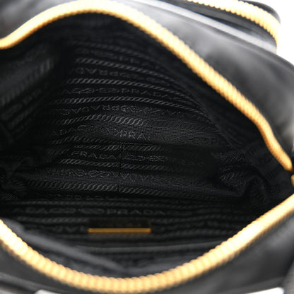 Prada Nylon Saffiano Double Zip Camera Bag Black 5 of 10