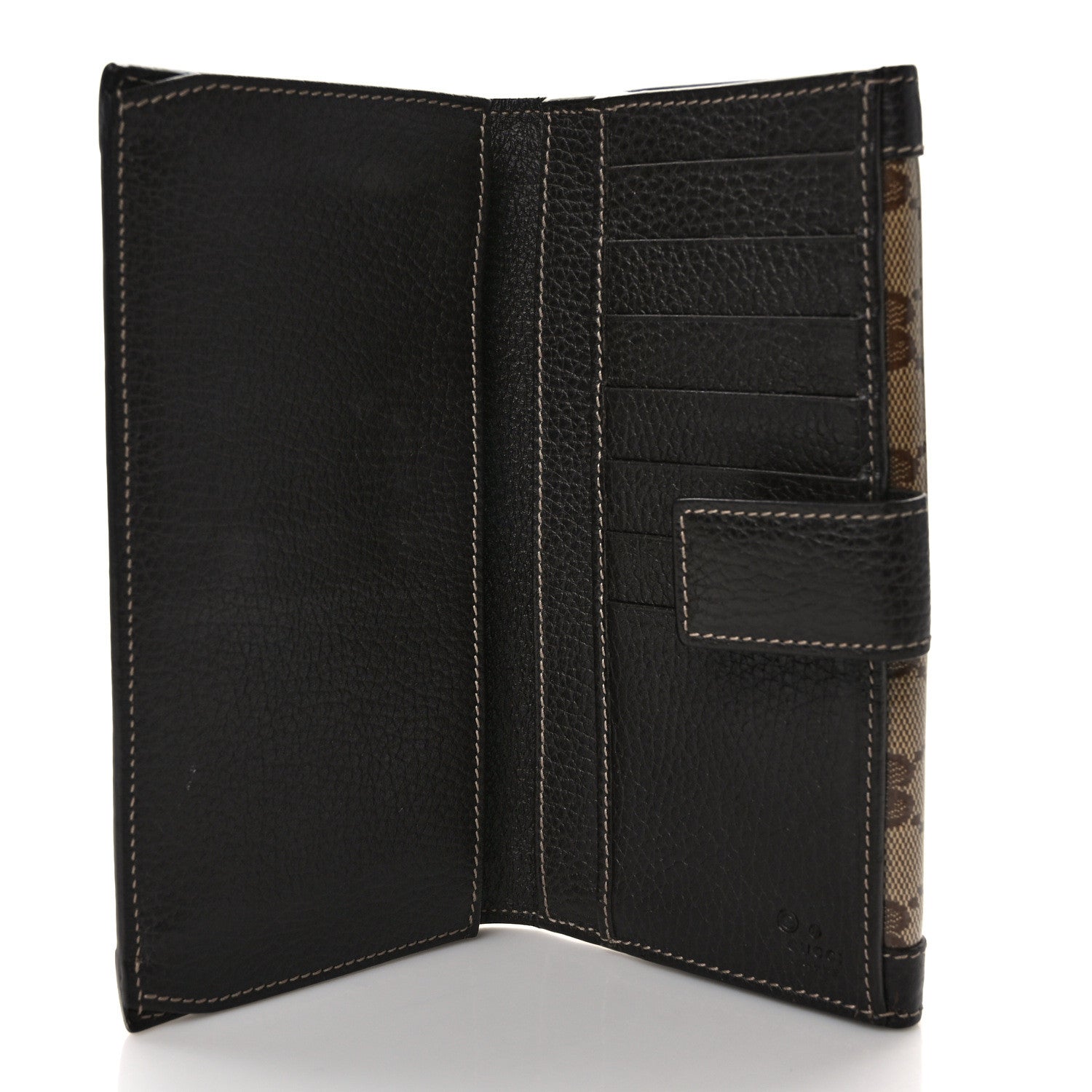 Gucci Crystal Monogram Continental Charmy Wallet Brown 5 of 9