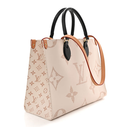 Louis Vuitton Monogram Dune Giant Onthego MM 3 of 9