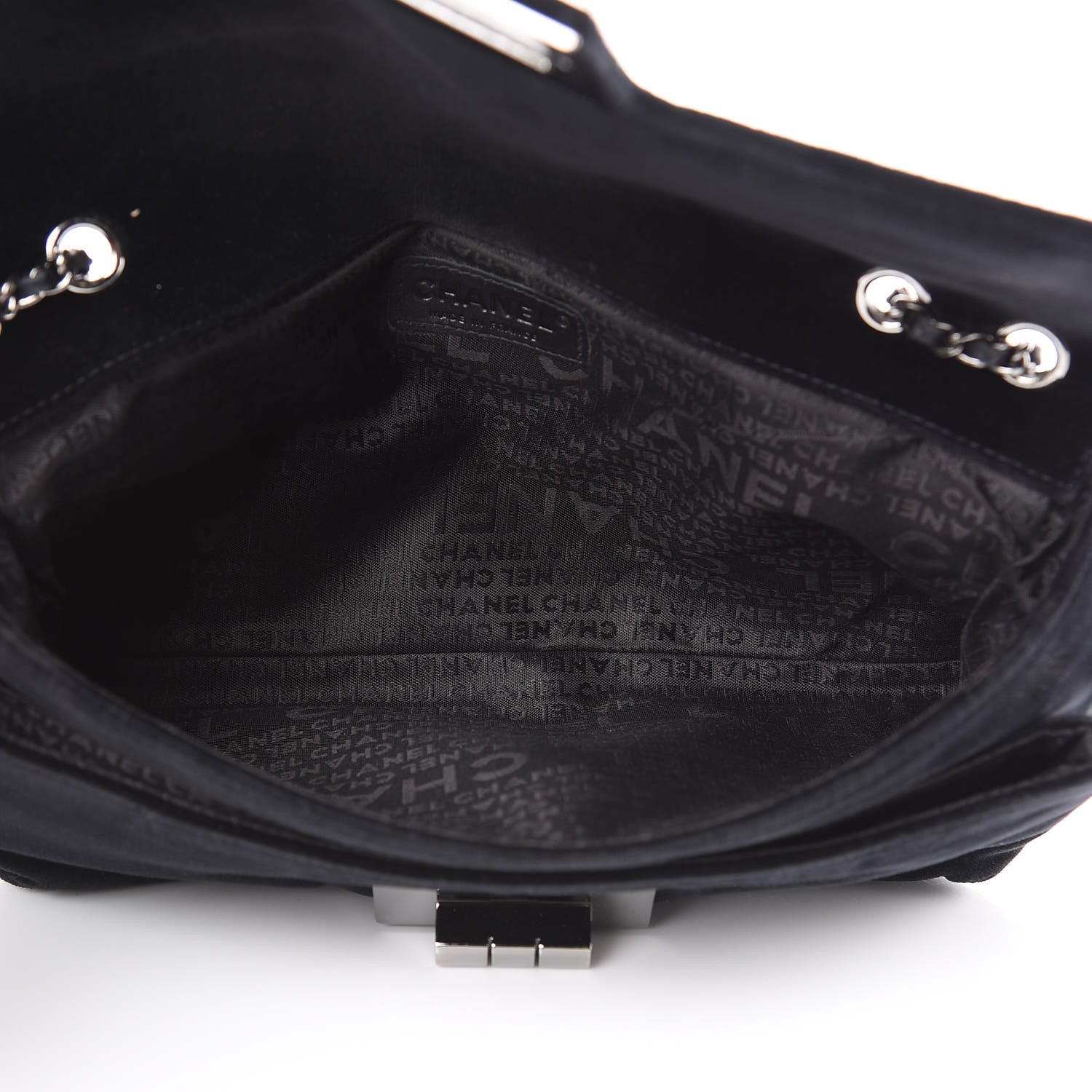 Chanel Velvet Small Mademoiselle Flap Black 5 of 13