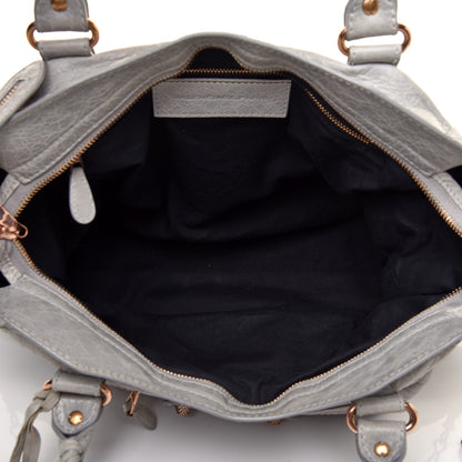 Balenciaga Agneau Giant 12 Rose Gold Hardware Hardware City Gris Ciment 5 of 9