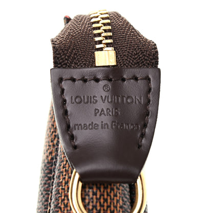 Louis Vuitton Damier Ebene Mini Pochette Accessories 6 of 9