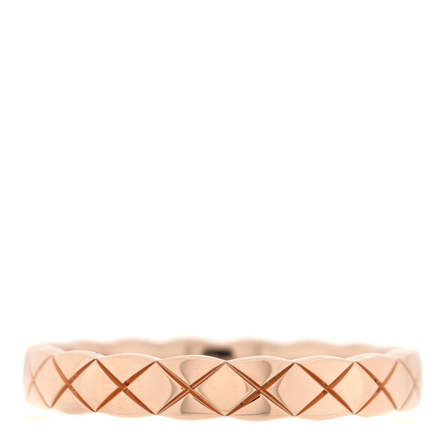 Chanel 18K Beige Gold Mini Coco Crush Ring 52 6 3 of 5