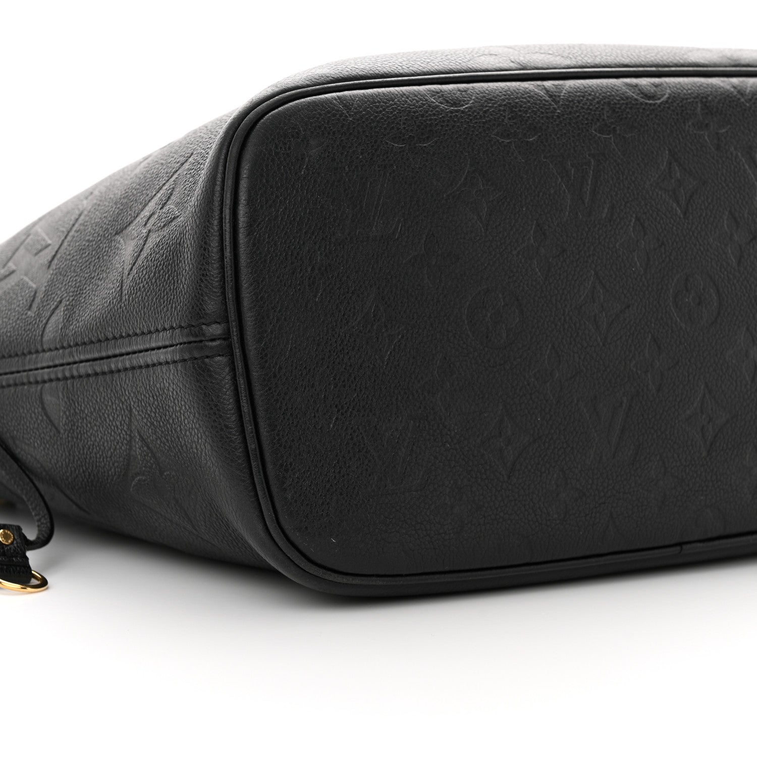 Louis Vuitton Empreinte Monogram Giant Neverfull MM Black 9 of 11