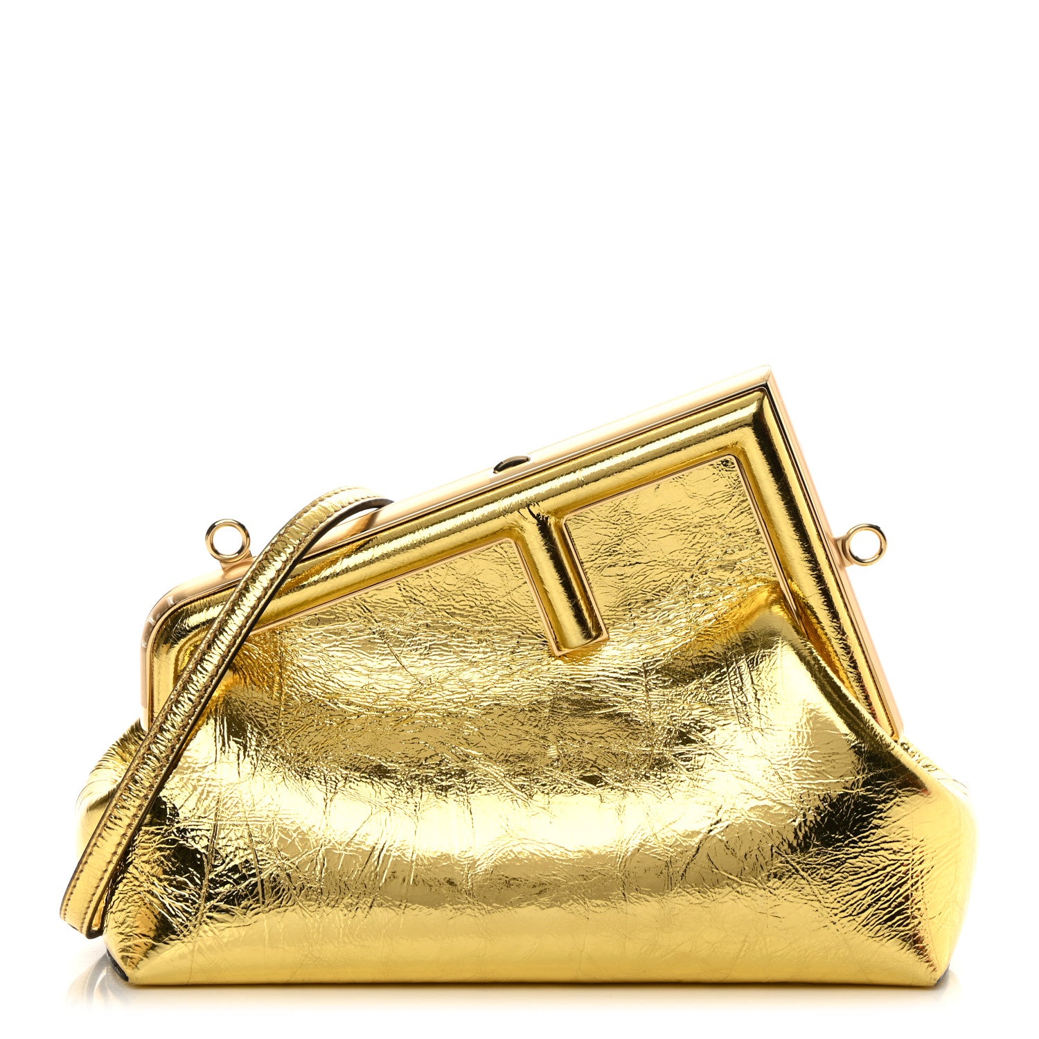 Fendi Rock Millenium Small Fendi First Gold 1196963 – FASHIONPHILE