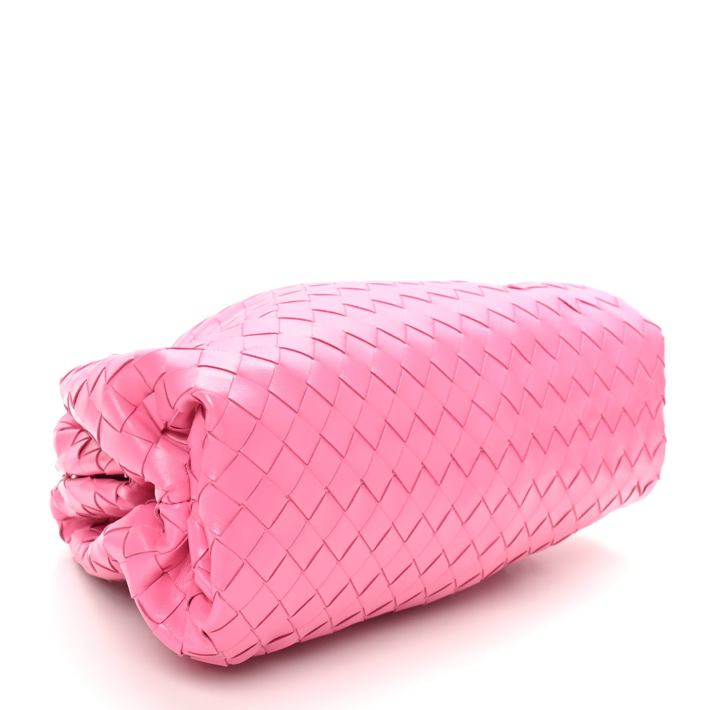 Nappa Maxi Intrecciato The Pouch Oversized Clutch Pink