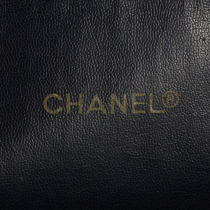 Chanel Lambskin Shopping Tote Black 6 of 8