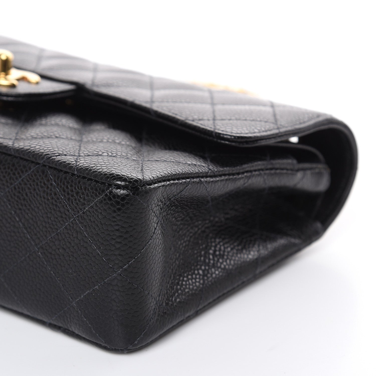 Chanel Caviar Quilted Small Double Flap Black 9 of 13