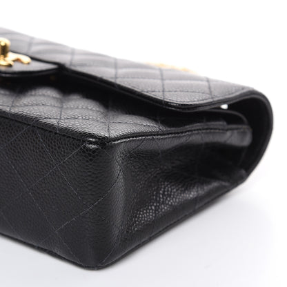 Chanel Caviar Quilted Small Double Flap Black 9 of 13