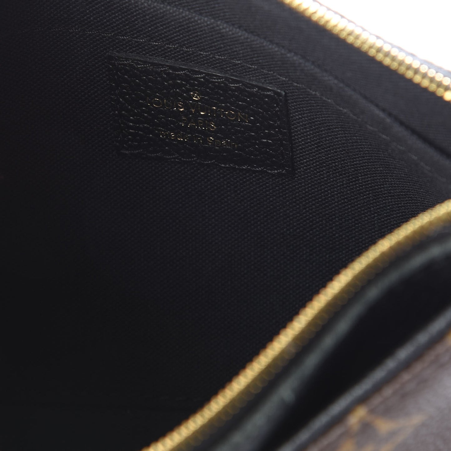 Monogram Pallas Clutch Black