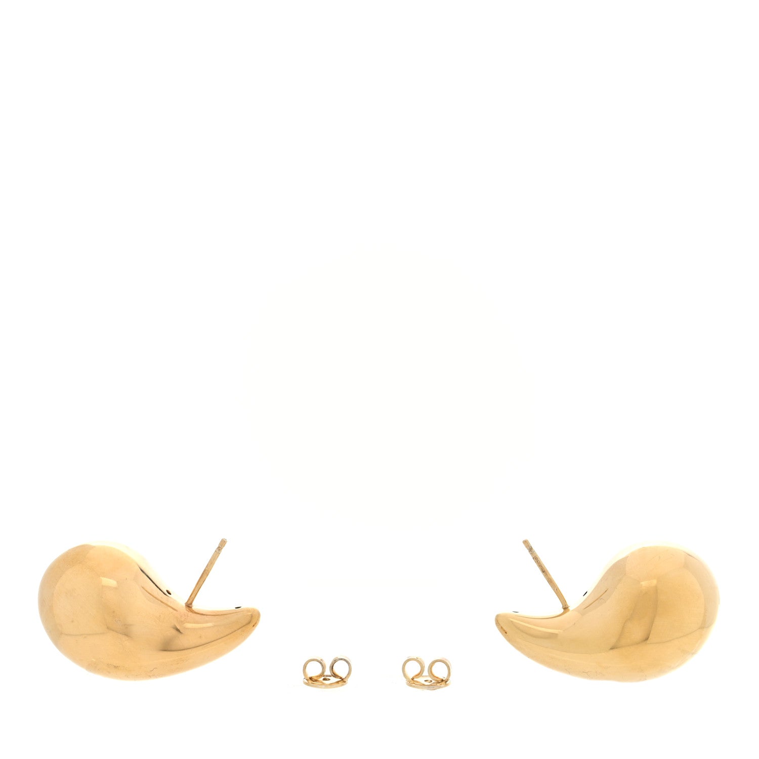 Bottega Veneta 18K Yellow Gold Sterling Silver Small Drop Earrings 3 of 4