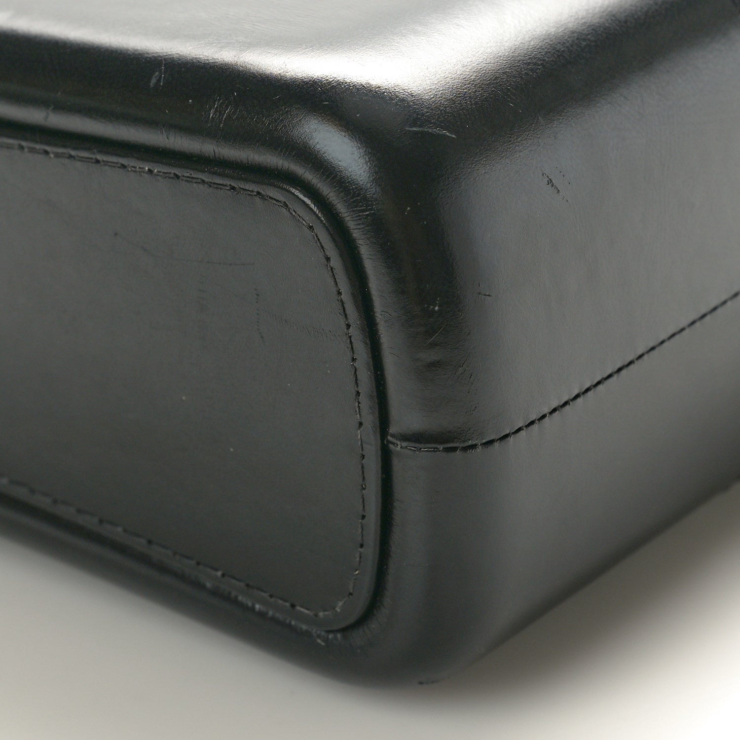 Chanel Aged Smooth Calfskin Quilted Medium Gabrielle Logo Hobo Black 11 of 11