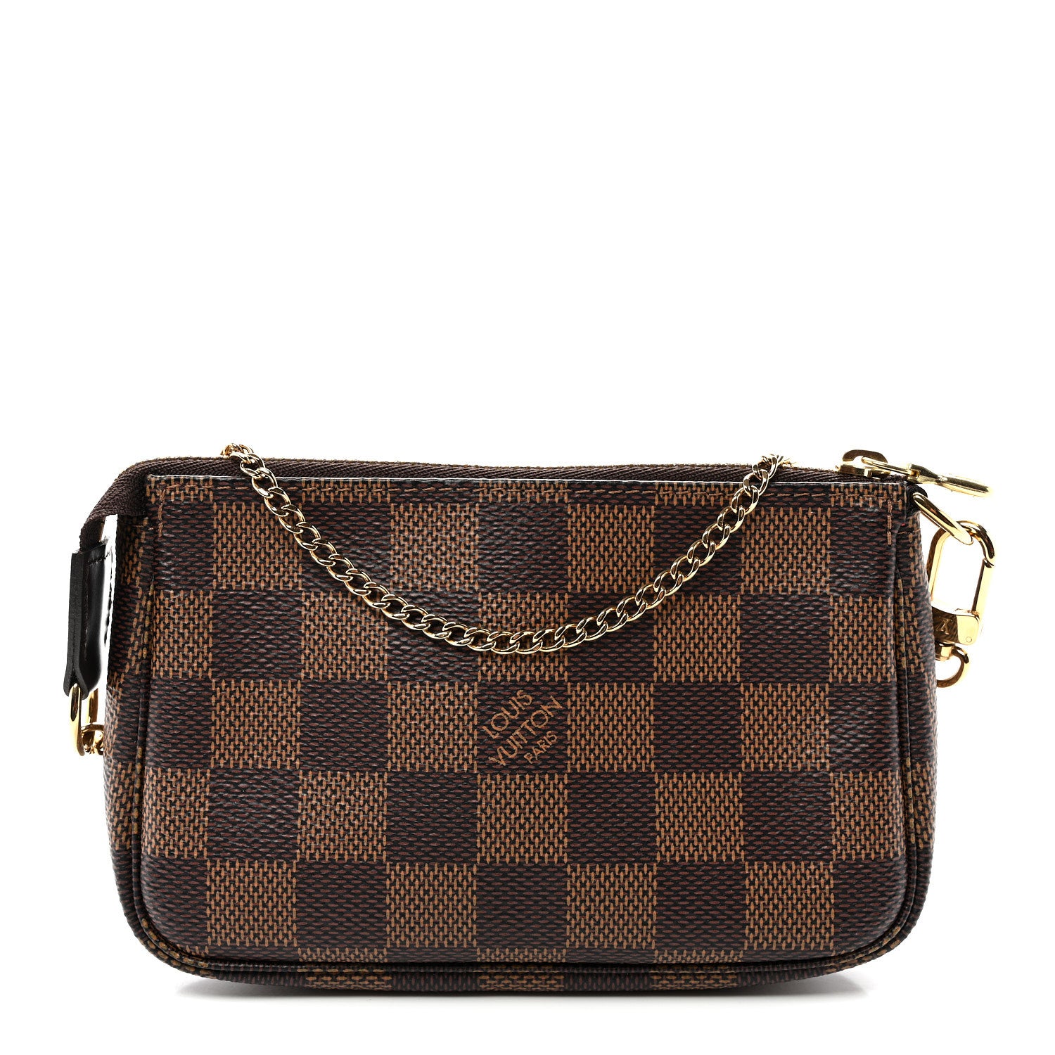 Louis Vuitton Damier Ebene Mini Pochette Accessories 1 of 9
