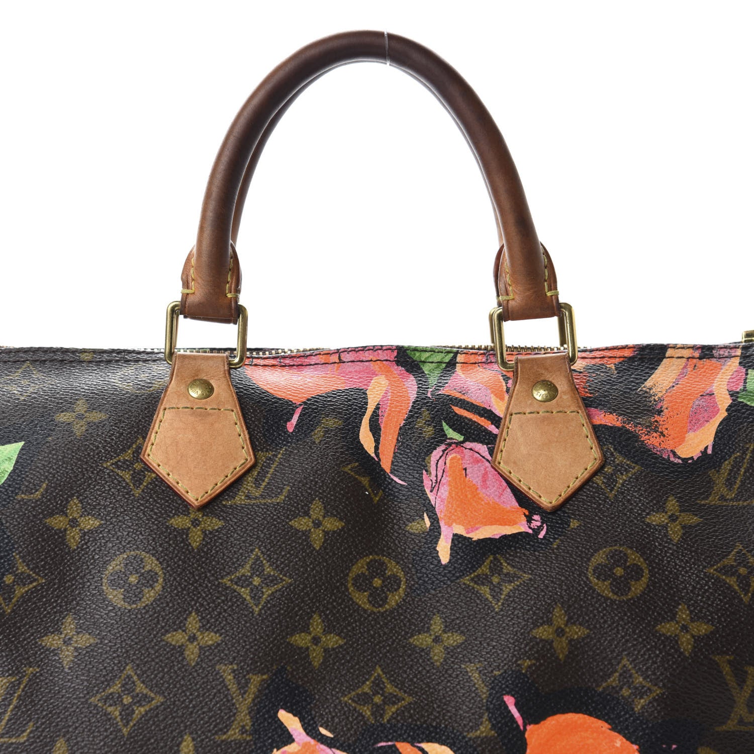 Louis Vuitton Monogram Roses Speedy 30 14 of 14