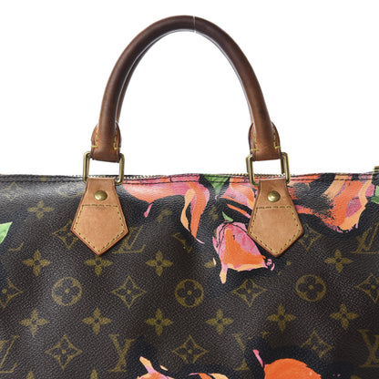 Louis Vuitton Monogram Roses Speedy 30 14 of 14