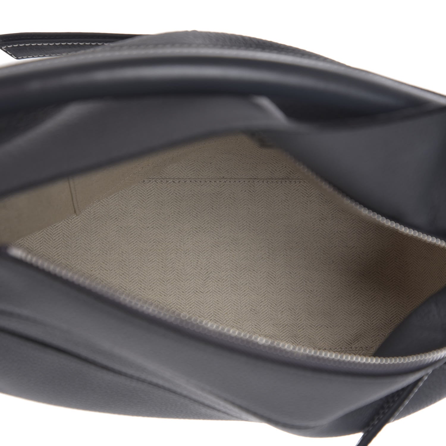 Loewe Calfskin Puzzle Bag Grey 4 of 8