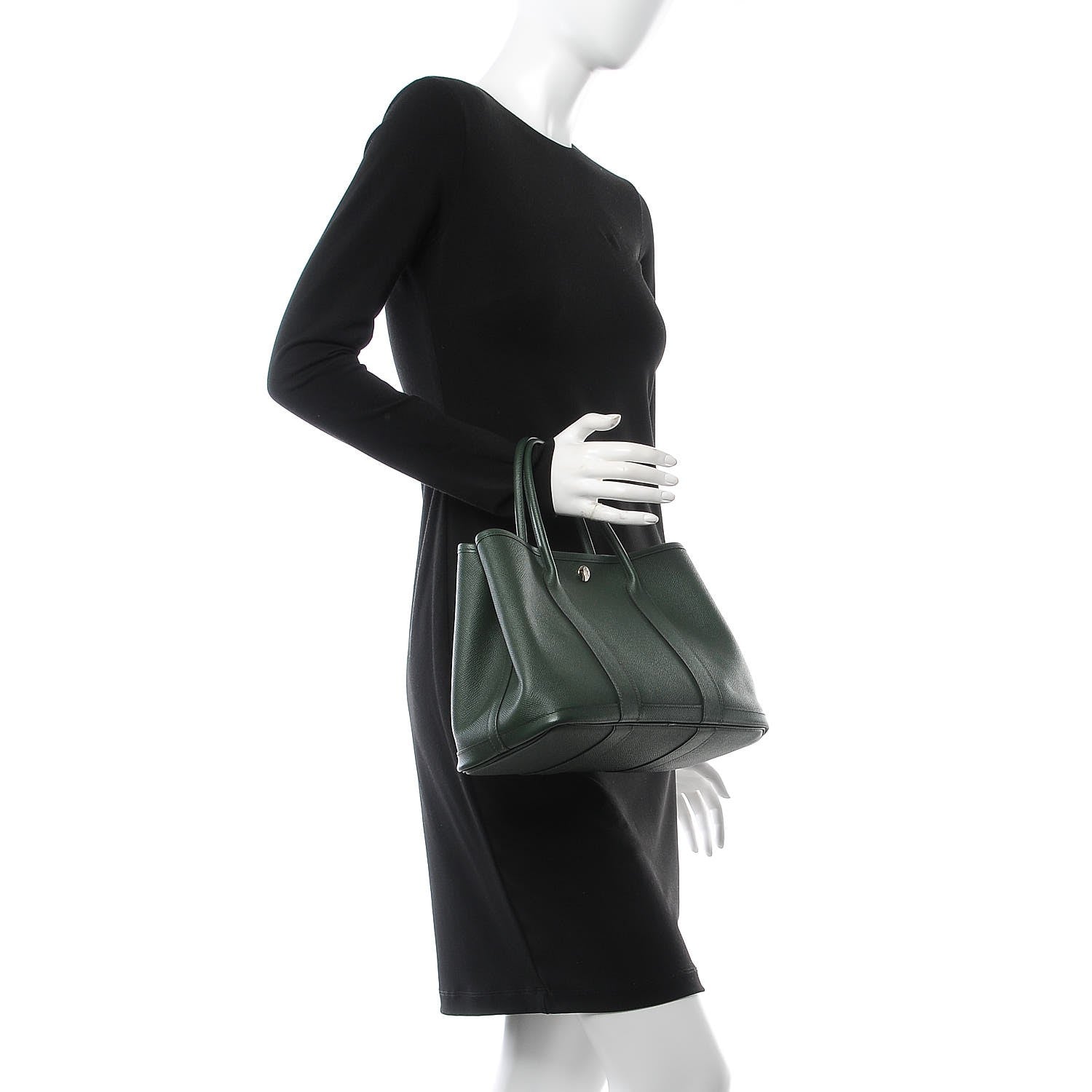 Hermes Epsom Garden Party 30 TPM Vert Fonce 2 of 7