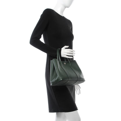 Hermes Epsom Garden Party 30 TPM Vert Fonce 2 of 7
