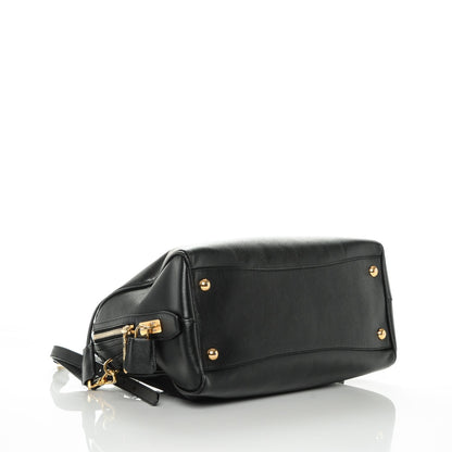 Prada Saffiano Lux Bowler Black 4 of 8
