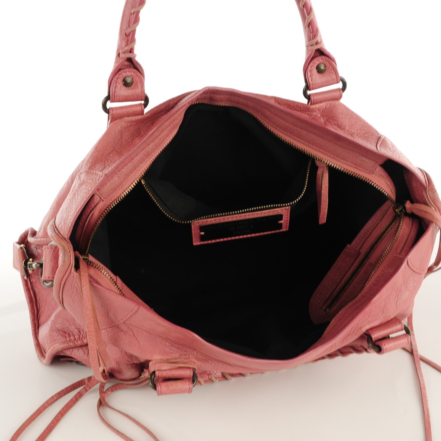 Balenciaga Agneau Classic Hardware City Rose Bruyere 5 of 11