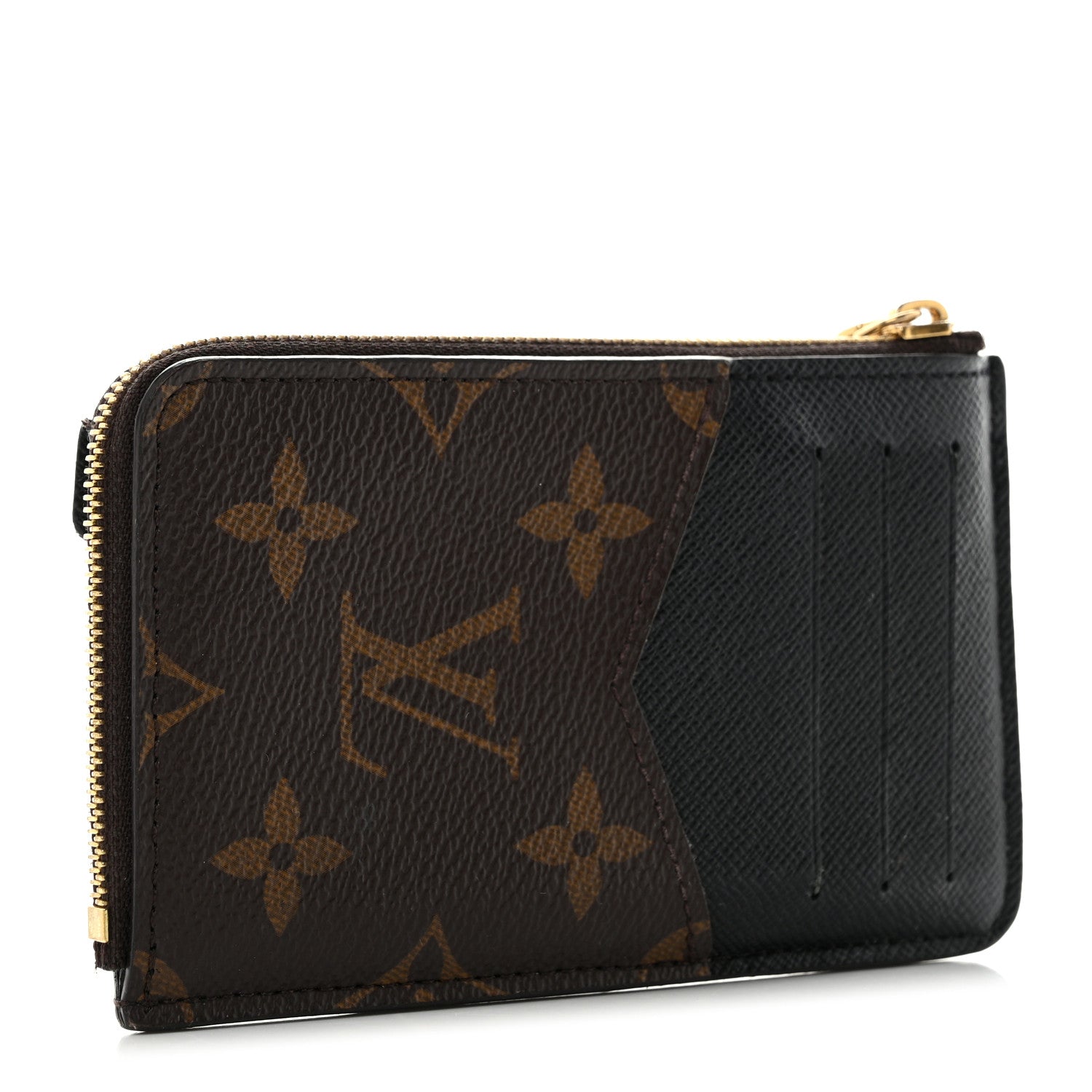 Louis Vuitton Monogram Recto Verso Card Holder Black 3 of 10