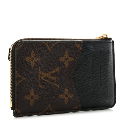 Louis Vuitton Monogram Recto Verso Card Holder Black 3 of 10