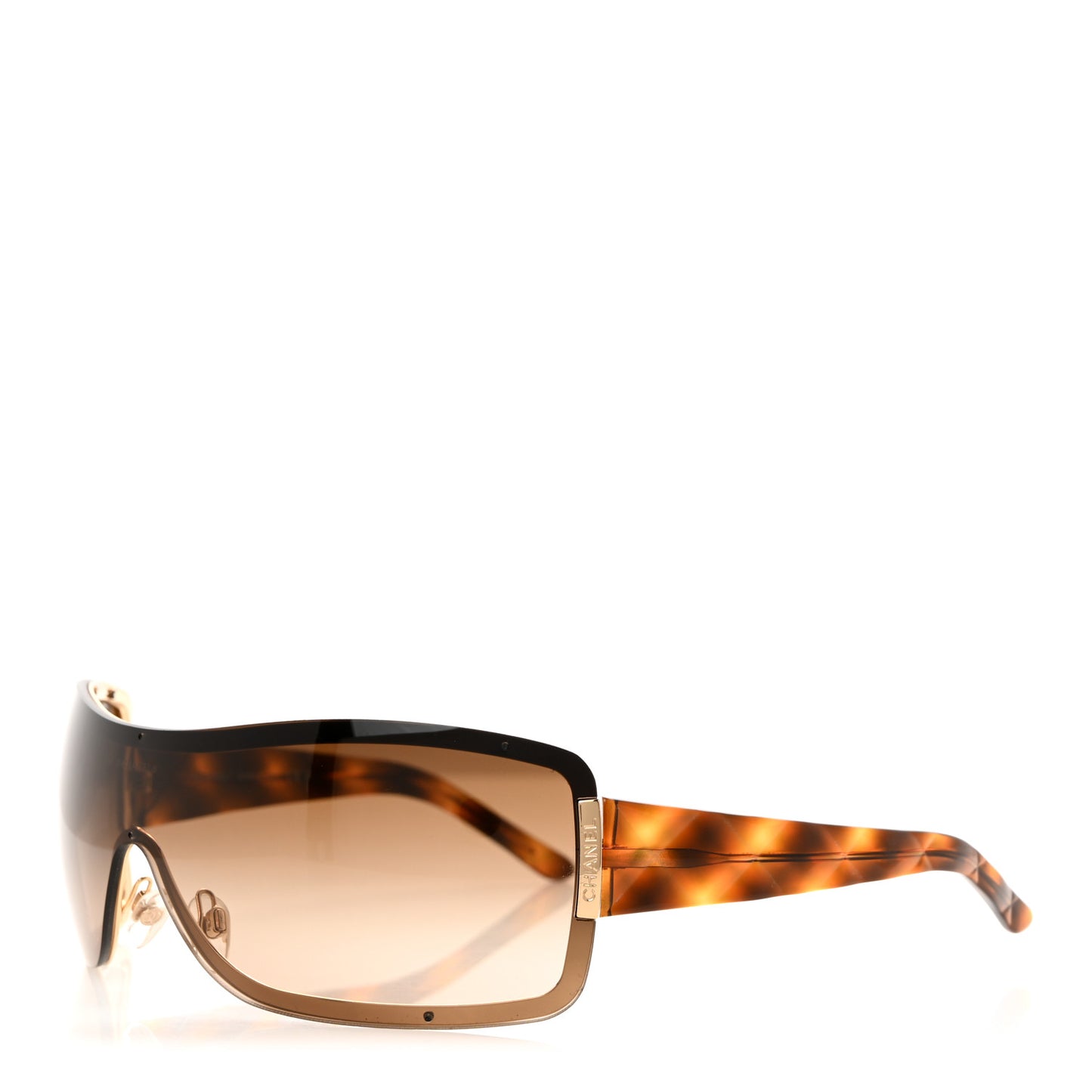 Quilted Sunglasses 4126 Tortoise