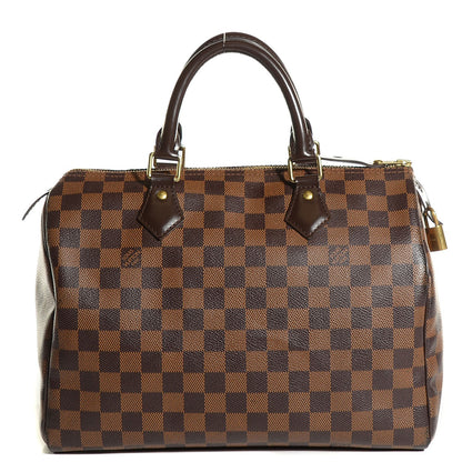 Louis Vuitton Damier Ebene Speedy 30 1 of 7