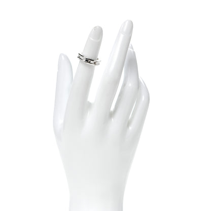 Bulgari 18K White Gold B.Zero1 One-Band Ring 45 3.25 2 of 7