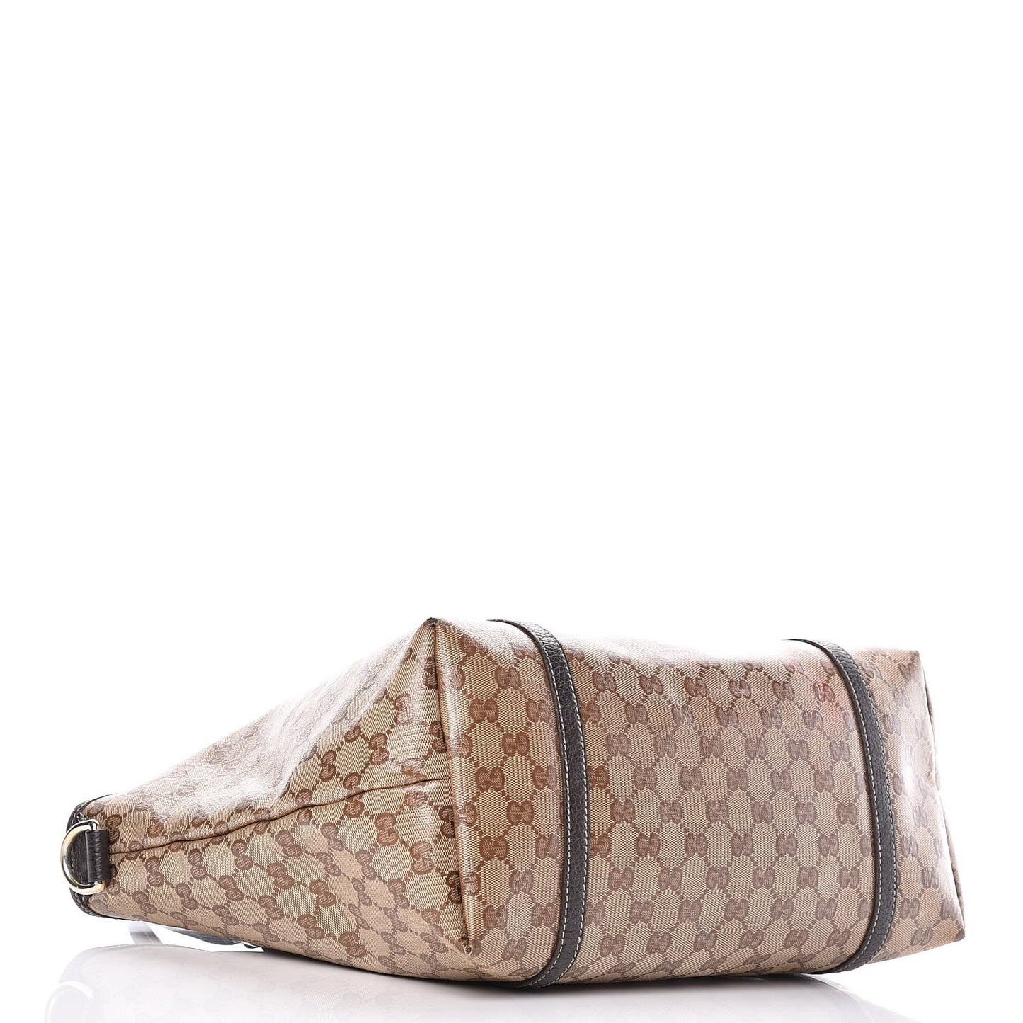 Crystal Monogram Medium Joy Tote Beige Ebony Testa di Moro