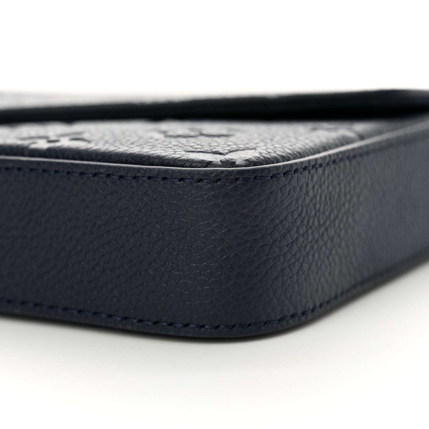 Empreinte Pochette Felicie Chain Wallet Navy
