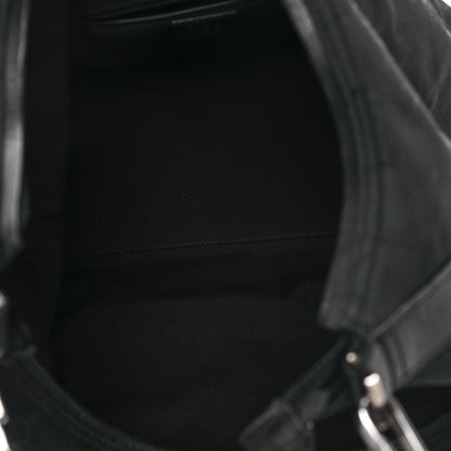 Gucci Nylon Monogram Hobo Black 5 of 12