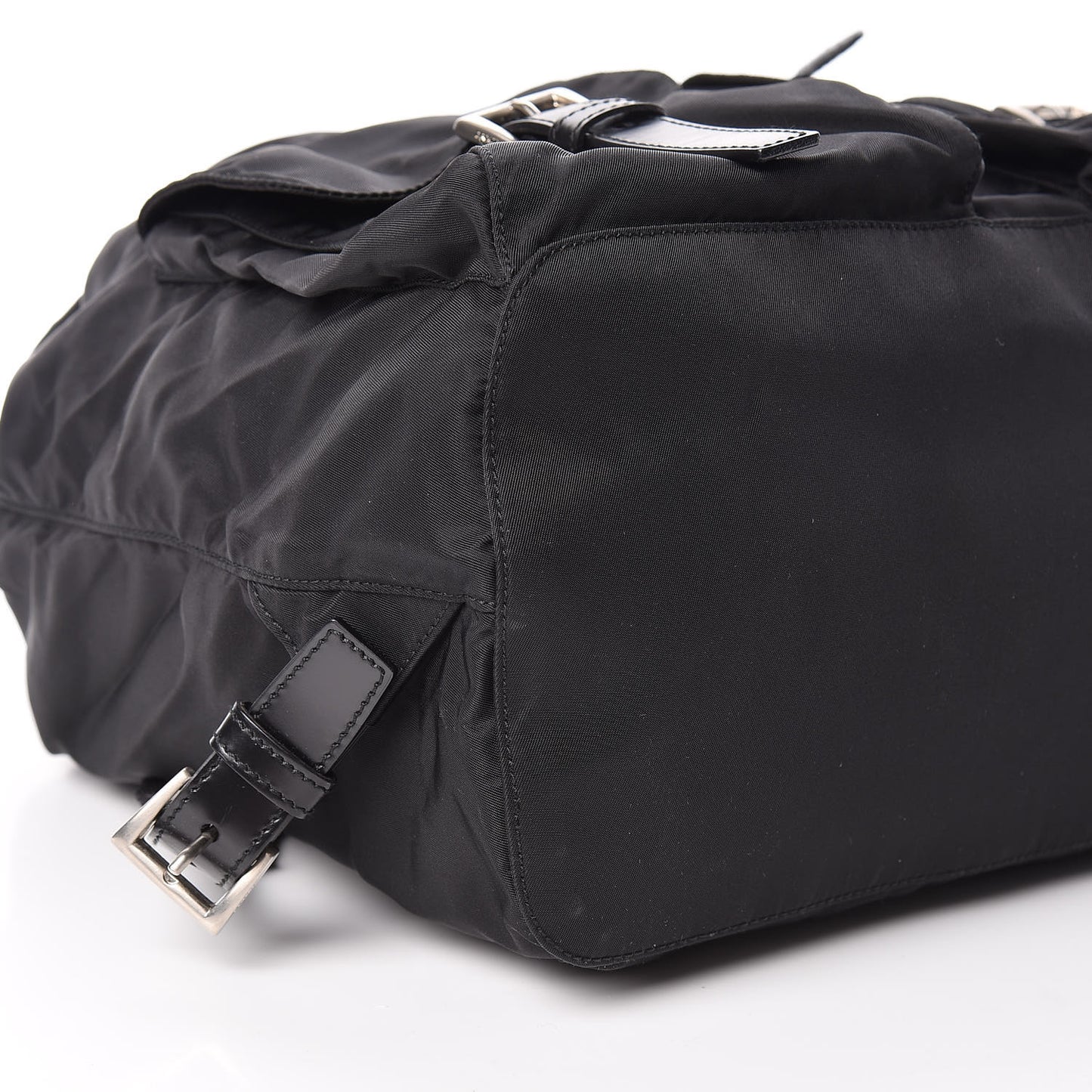 Nylon Vela Medium Backpack Black
