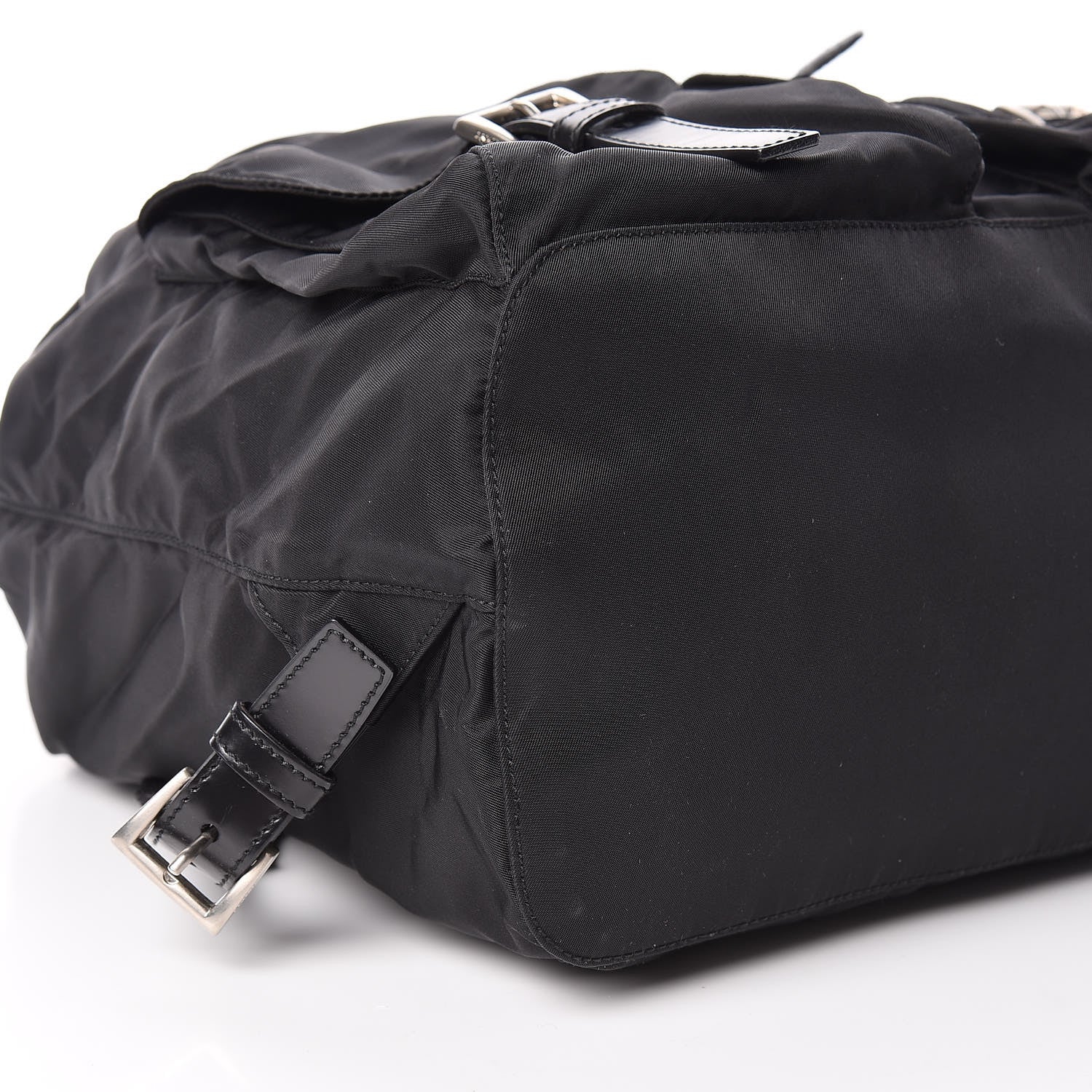 Prada Nylon Vela Medium Backpack Black 6 of 15