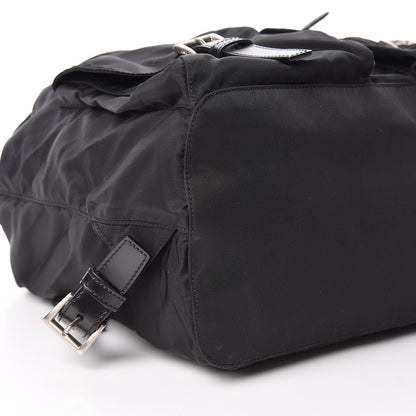 Prada Nylon Vela Medium Backpack Black 6 of 15