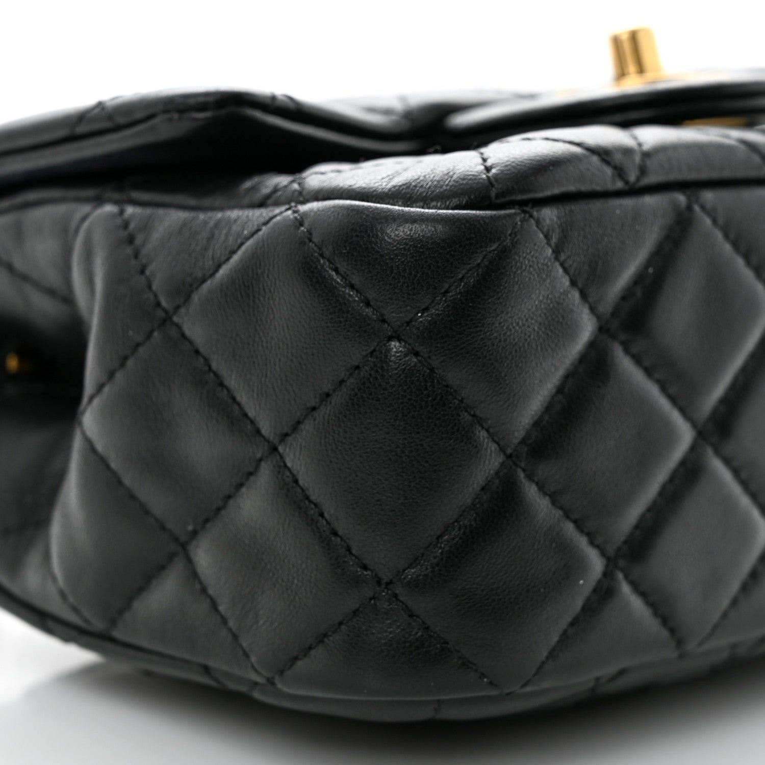Chanel Lambskin Quilted Mini Pearl Crush Flap Black 9 of 10