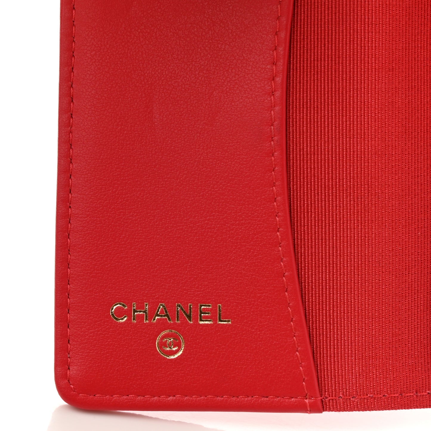 Caviar Quilted Classic 4 Key Holder Wallet Dark Pink