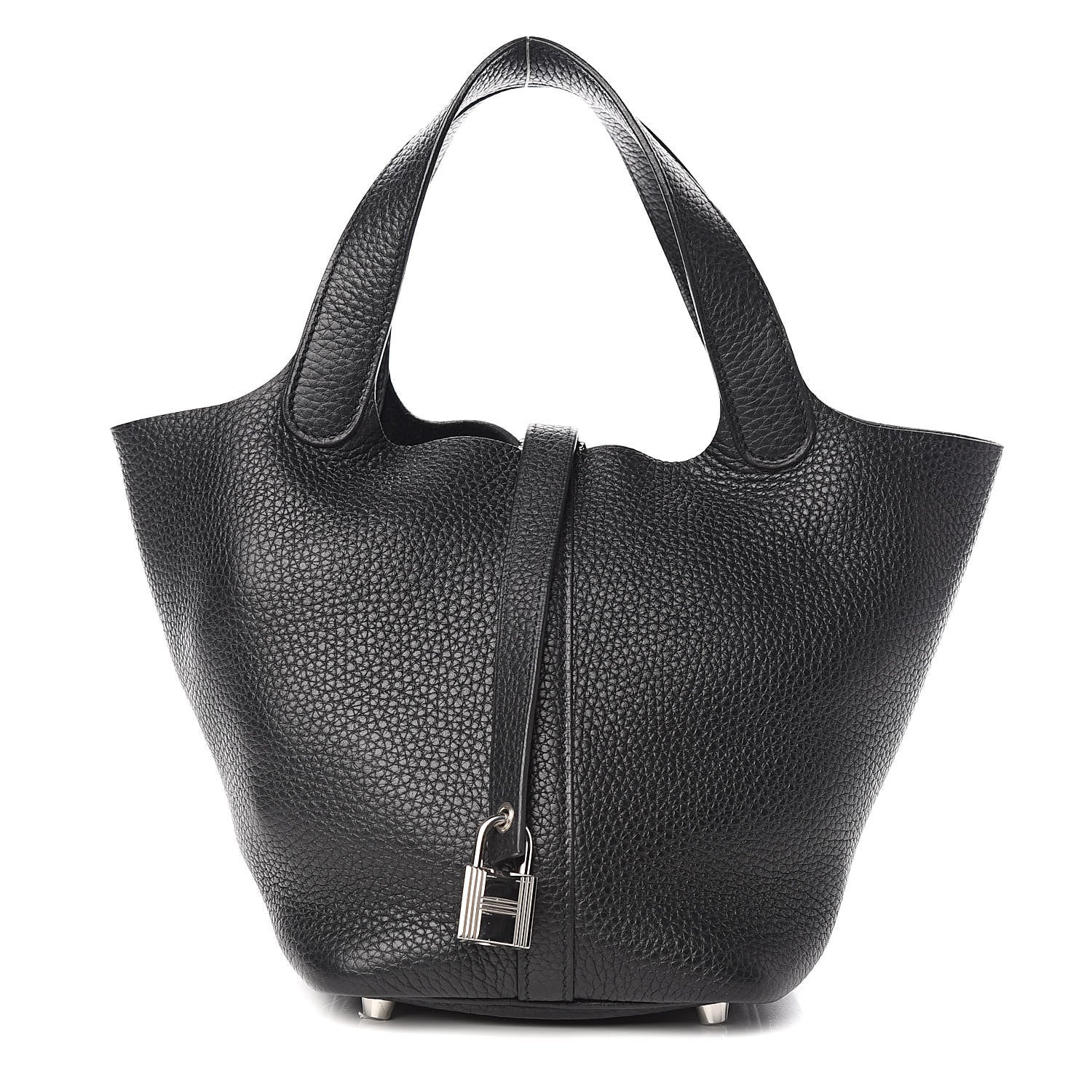 Hermes Taurillon Clemence Picotin Lock 18 PM Black 1 of 10