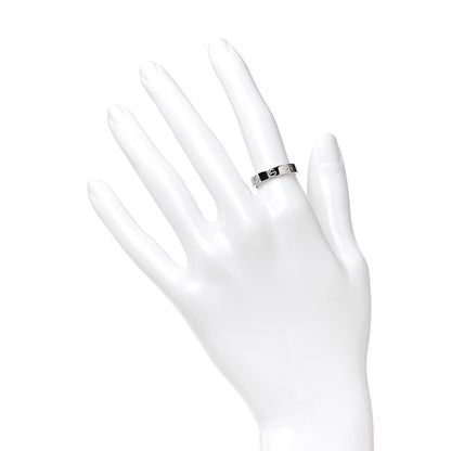 Cartier 18K White Gold 3.5mm LOVE Wedding Band Ring 51 5.75 2 of 5